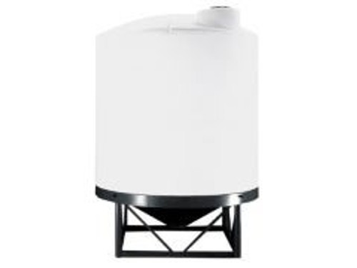 Norwesco 2500 Gallon 30° Plastic Cone Bottom Tank in White Norwesco 2500 Gallon 30° Plastic Cone Bottom Tank in White