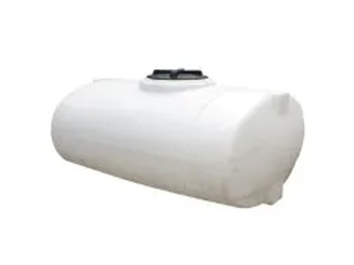 Norwesco 300 Gallon Plastic Horizontal Elliptical Cradle Tank in White Norwesco 300 Gallon Plastic Horizontal Elliptical Cradle Tank in White