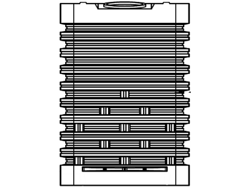 Norwesco 250 Gallon Plastic Doorway Water Storage Tank with Fittings in White Norwesco 250 Gallon Plastic Doorway Water Storage Tank with Fittings in White