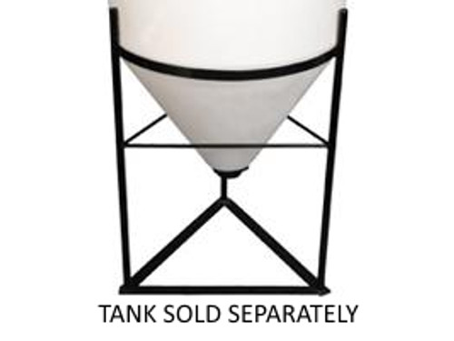 Norwesco 60 Gallon Inductor Tank Steel Stand – 45° Cone Norwesco 60 Gallon Inductor Tank Steel Stand – 45° Cone