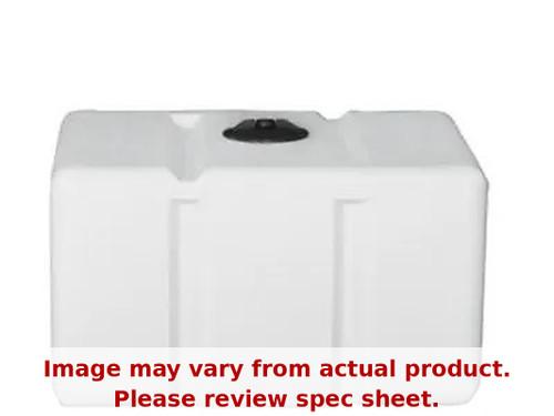 Norwesco 100 Gallon Plastic Portable Loaf Utility Tank in White