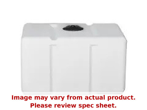 Norwesco 200 Gallon Plastic Portable Loaf Utility Tank in Natural White