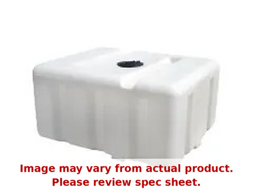 Norwesco 300 Gallon Plastic Portable Loaf Utility Tank in White