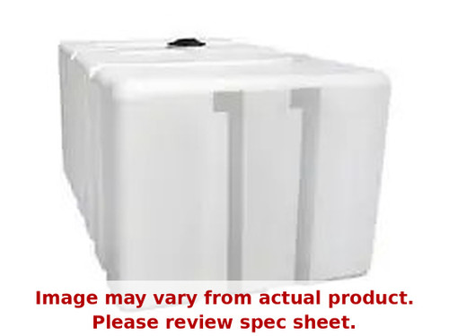 Norwesco 1050 Gallon Plastic Portable Loaf Utility Tank in White