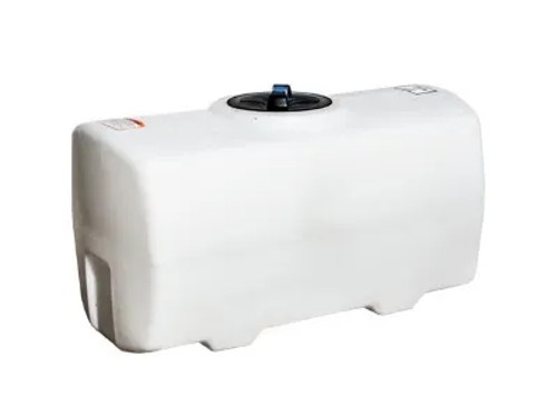 Norwesco 50 Gallon Plastic Pest Control Operator Tank in White Norwesco 50 Gallon Plastic Pest Control Operator Tank in White