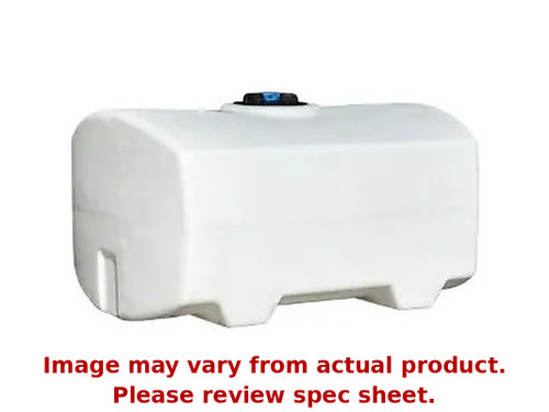 Norwesco 150 Gallon Plastic Pest Control Operator Tank in White