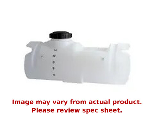 Norwesco 14 Gallon Plastic Spot Sprayer Tank in White