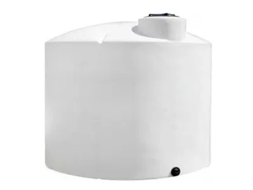 Norwesco 2000 Gallon Plastic Vertical Liquid Storage Tank in (White)