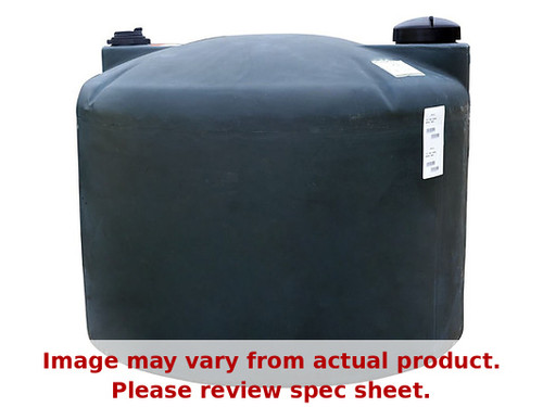 Norwesco 120 Gallon Plastic Water Storage Tank (Black)