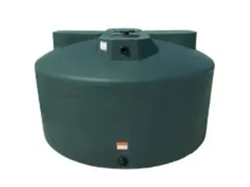 Norwesco 600 Gallon Plastic Vertical Water Storage Tank in Green