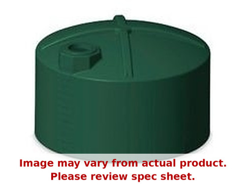 Norwesco 5000 Gallon Plastic Vertical Water Storage Tank in Green