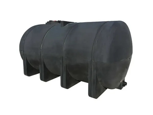 Norwesco 3135 Gallon Heavy Duty Black Elliptical Leg Tank