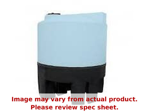 Norwesco 2500 Gallon 30 Degree HDPE Cone Bottom Tank with Poly Stand in Blue