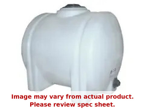 Norwesco 225 Gallon Plastic Horizontal Leg Tank in White