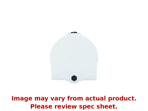 Norwesco 225 Gallon Plastic Horizontal Leg Tank in White