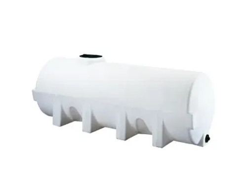 Norwesco 1025 Gallon Plastic Horizontal Leg Tank White