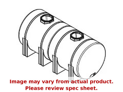 Norwesco 1800 Gallon Horizontal Leg Tank with Sump