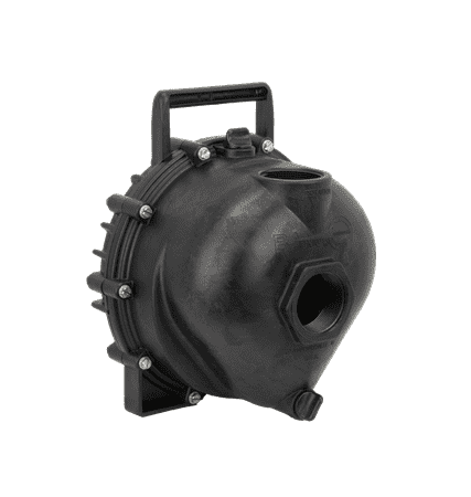 200PO by Banjo | Centrifugal Pumps | 2" Pump Only | Kit with 3 Vane & 5 Vane Impellers | Polypropylene