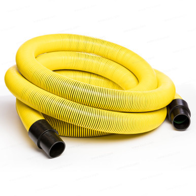 2'' x 20' EBH Suction Hose-Black and Yellow