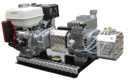 Conde Super 6 PowerPak Vacuum Only - Direct Drive, Honda GX160 Electric Start