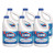 Concentrated Regular Disinfecting Bleach, Unscented, 81 oz Bottle, 6/Carton
