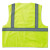 GloWear 8205HL Type R Class 2 Super Econo Mesh Safety Vest, Polyester, Large to X-Large, Lime