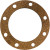 6'' TTMA Gasket   12 bolt pattern