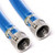 2" BW Blue & White Hose Assembly, 20 ft — Choose Camlock Fittings