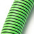 2" EPDM Green & Black Hose Assembly, 20 ft — Choose Camlock Fittings
