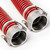 2" EPDM Red & Black Hose Assembly, 30 ft — Choose Camlock Fittings