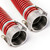 2" EPDM Red & Black Hose Assembly, 10 ft — Choose Camlock Fittings