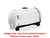 Norwesco 200 Gallon Plastic Applicator Saddle Tank in White