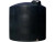 Norwesco 5000 Gallon Plastic Vertical Water Storage Tank in - Black