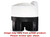 Norwesco 750 Gallon 20 Degree Plastic Cone Bottom Tank with Poly Stand in White