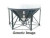 Norwesco 160 Gallon Cone Bottom Steel Stand Norwesco 160 Gallon Cone Bottom Steel Stand