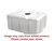 Norwesco 300 Gallon Plastic Portable Loaf Utility Tank in White