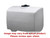Norwesco 100 Gallon Plastic Pest Control Operator Tank in White