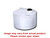 Norwesco 220 Gallon Plastic Vertical Liquid Storage Tank in White