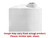 Norwesco 1700 Gallon Plastic Vertical Liquid Storage Tank