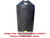 Norwesco 200 Gallon Plastic Water Storage Tank (Black)