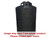 Norwesco 1000 Gallon Plastic Vertical Water Storage Tank in Black