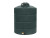 Norwesco 1000 Gallon Plastic Vertical Water Storage Tank in Green