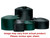 Norwesco 1350 Gallon Plastic Vertical Water Storage Tank in Green