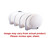 Norwesco 1335 Gallon Plastic Elliptical Leg Tank in White