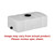 Norwesco 68 Gallon Plastic Portable Flat Bottom Utility Tank in White