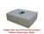 Norwesco 110 Gallon Plastic Portable Flat Bottom Utility Tank in White