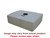 Norwesco 110 Gallon Plastic Portable Flat Bottom Utility Tank in White