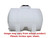 Norwesco 525 Gallon Horizontal Leg Tank