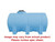 Norwesco 725 Gallon Heavy Duty Horizontal Leg Tank
