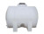 Norwesco 925 Gallon Plastic Horizontal Leg Tank in White